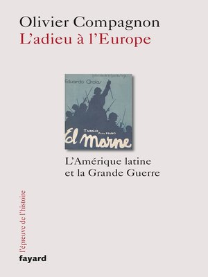 cover image of L'Adieu à l'Europe